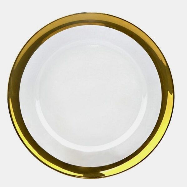 Wholesale glass charger plate PZ-012 product photo